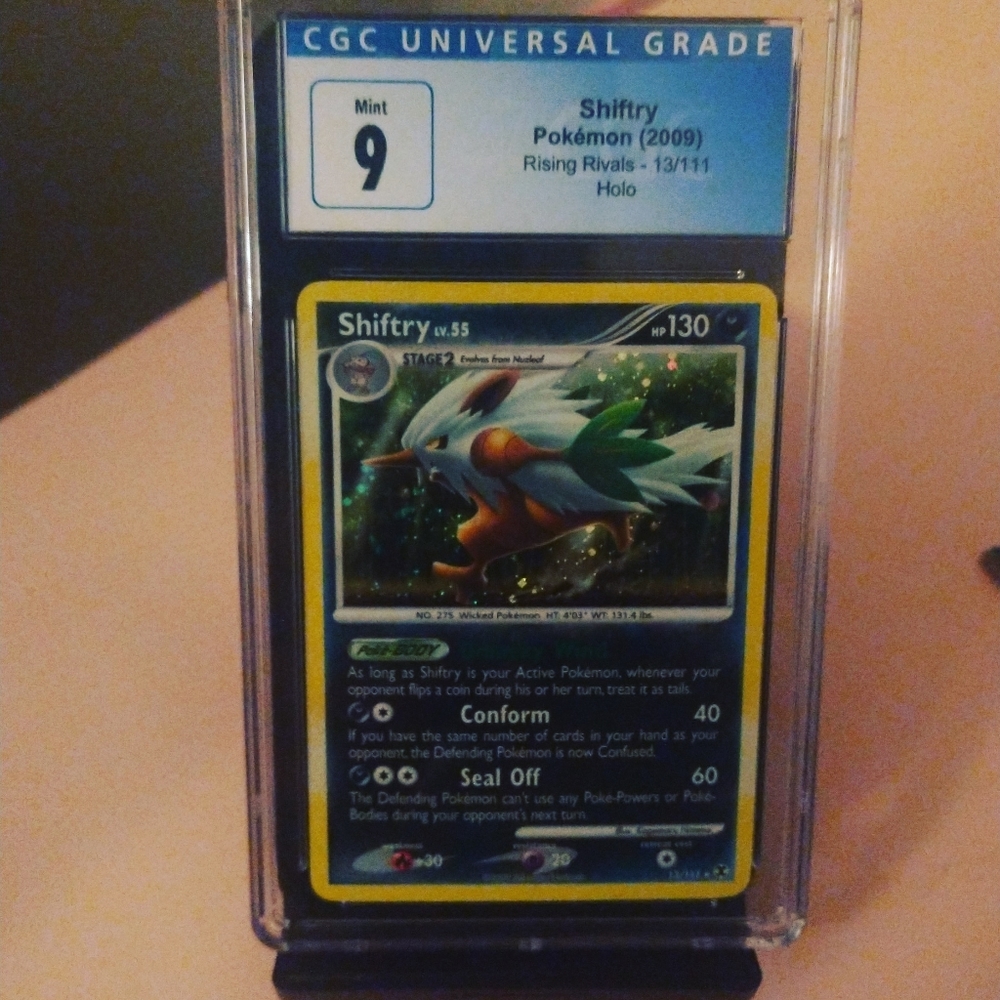 2009 cgc9 Shifty Holo 13-111 from Rising Rivals